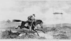 Il Pony Express americano, in rotta dal fiume Missouri a San Francisco da George Henry Andrews