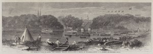 Il Principe di Galles in Canada, la regata dei boscaioli, Ottawa