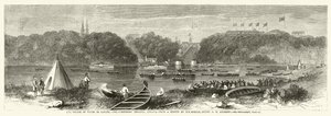 Il principe di Galles in Canada, la regata dei boscaioli, Ottawa