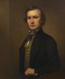George Henry Durrie Autoritratto, 1843 da George Henry Durrie