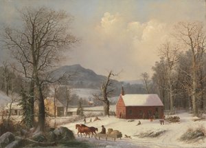 Scuola rossa (Scena di campagna)