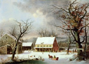 Sette miglia a Farmington, c.1853