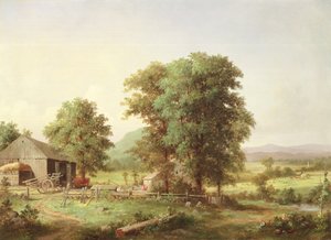 Paesaggio estivo, 1862 da George Henry Durrie