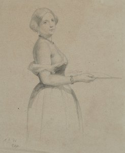 Ritratto di una giovane donna, 1856
