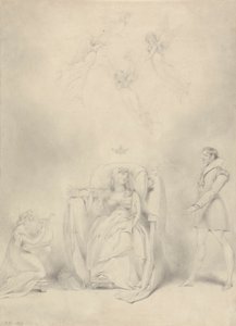 Il sogno della regina Caterina da George Henry Harlow
