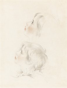 Due studi per Arthur dal "Re Giovanni" di Shakespeare da George Henry Harlow