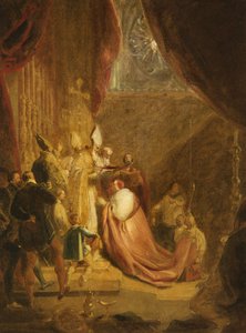 Wolsey riceve il cappello cardinalizio nell