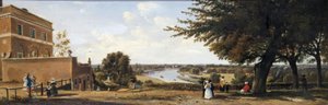 Vista da Richmond Hill con Wick a sinistra, 1837 da George Hilditch
