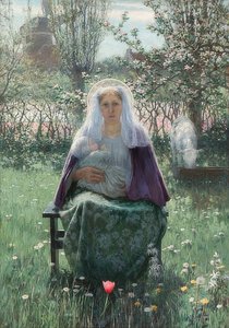 La Madre di Dio. 1892 da George Hitchcock