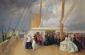 La Regina Vittoria investe il Sultano con l