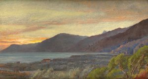 Vista da Bordighera, 1882 da George Howard