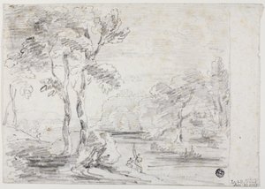 Paesaggio Arcadico, 1805 da George Howland Beaumont