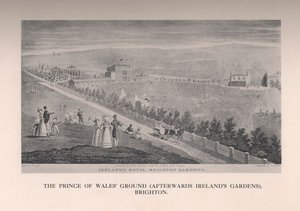 Il Prince of Wales Ground poi Irelands Gardens, Brighton, Sussex da George Hunt