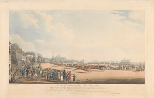 Vista del Campo di Corsa di Worcester e Tribuna Principale
