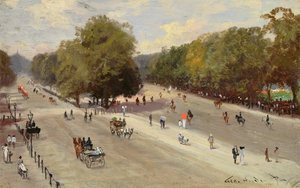 Rotten Row, Hyde Park Corner da George Hyde Pownall