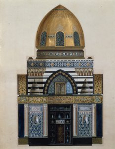 Progetto per la Sala Araba a Leighton House, Londra, 1880