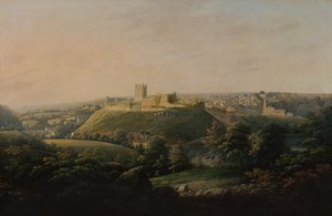 Vista estesa di Richmond, Yorkshire da George I Cuitt