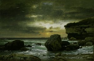 Un marinaio, c. 1874-75 da George Inness