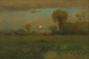 Luna del Raccolto, 1891 da George Inness