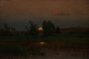 Il sorgere della luna