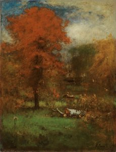 Lo stagno del mulino, 1889 da George Inness