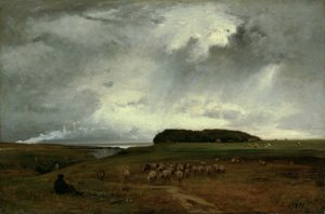 La tempesta da George Inness