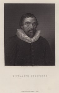 Alexander Henderson, teologo scozzese da George J. Stodart
