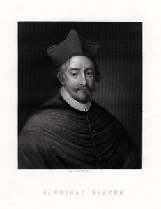 Cardinale David Beaton, c1494-1546, cardinale scozzese e arcivescovo di St Andrews da George J. Stodart