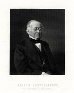 Principe Gorchakov, diplomatico russo, XIX secolo