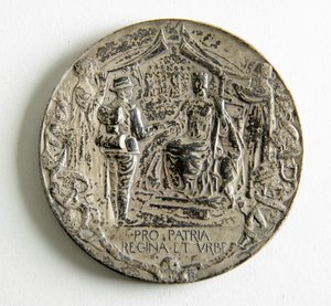 Medaglia per commemorare il ritorno dei Volontari Imperiali della Città dalla Guerra dei Boeri da George James Frampton