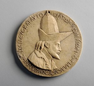 Medaglione in gesso