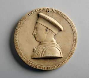 Medaglione in gesso da George James Frampton