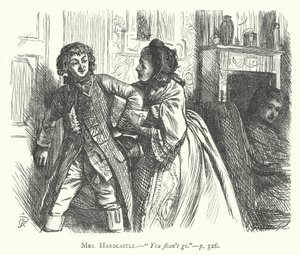 Illustrazione per Lei Si Abbassa Per Conquistare da George John Pinwell