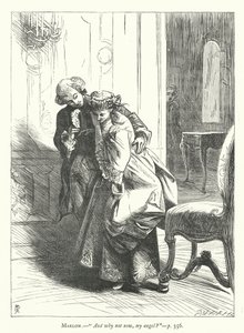 Illustrazione per Lei si abbassa per conquistare da George John Pinwell