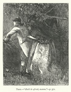 Illustrazione per Lei si abbassa per conquistare da George John Pinwell