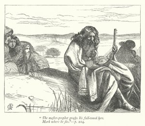 Illustrazione per La Prigionia (incisione) da George John Pinwell