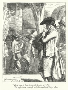 Illustrazione per Il viaggiatore (incisione) da George John Pinwell