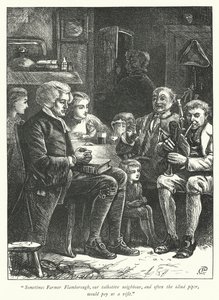 Illustrazione per Il Vicario di Wakefield da George John Pinwell