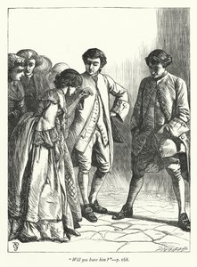 Illustrazione per Il Vicario di Wakefield da George John Pinwell