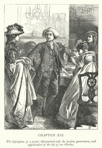 Illustrazione per Il vicario di Wakefield (incisione) da George John Pinwell