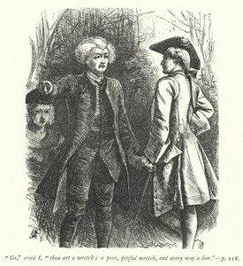 Illustrazione per Il vicario di Wakefield (incisione) da George John Pinwell