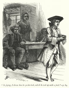 Illustrazione per Il vicario di Wakefield (incisione)