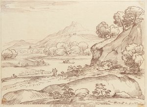 Senza titolo: scena pastorale da George Knapton