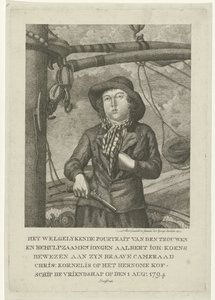 Ritratto di Aalbert Joh. Koens da George Kockers
