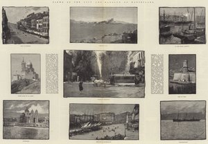 Vedute della città e del porto di Marsiglia