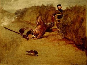 Caccia al Coniglio da George Loraine Stampa