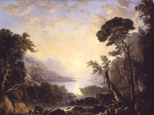 Composizione, Paesaggio italiano, 1846