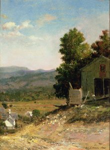 Studio di un vecchio fienile, West Campton, New Hampshire, 1865
