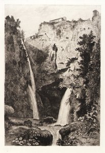 Le cascate di Tivoli da George Loring Brown