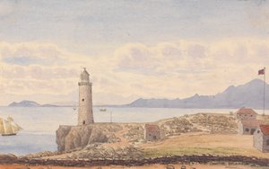 Faro di Europa, Ceuta, Spagna da George Lothian Hall